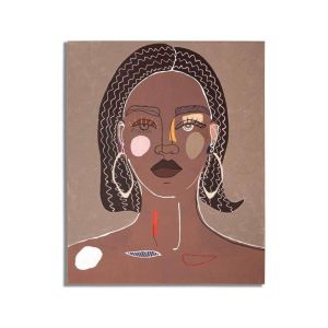 Quadro Eduardo, 80x3 h100 cm, Marrone copertina prodoto