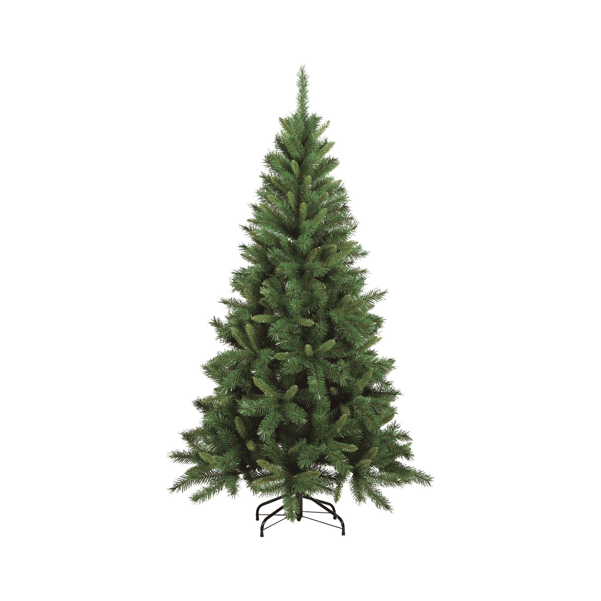 Albero di Natale 180 cm Verde 475 Rami Apertura Rami Singoli 180h cm, Ignifugo Ritardante di Fiamma - Sugarplum