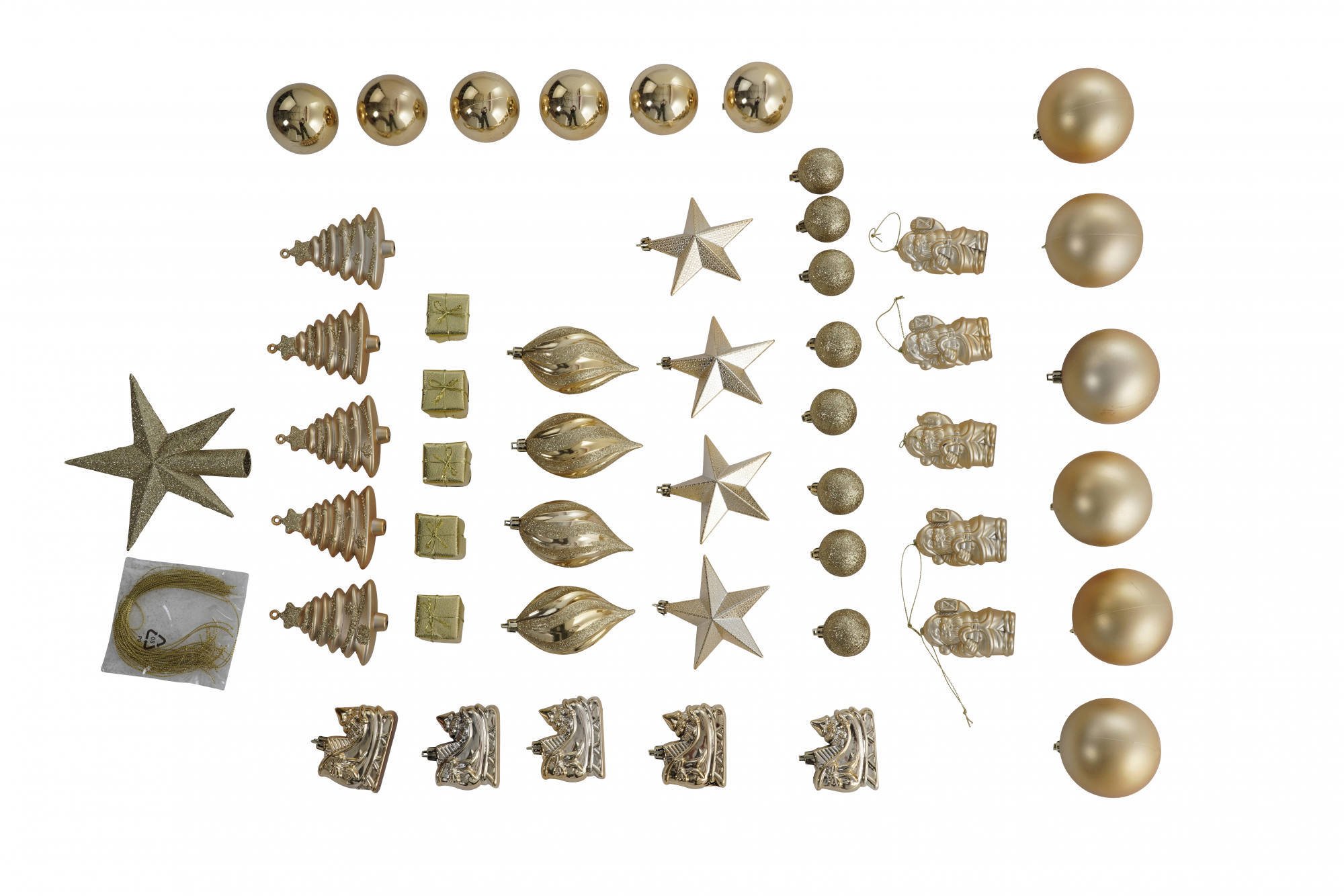 Decorazione da Natale oro, - Sernio