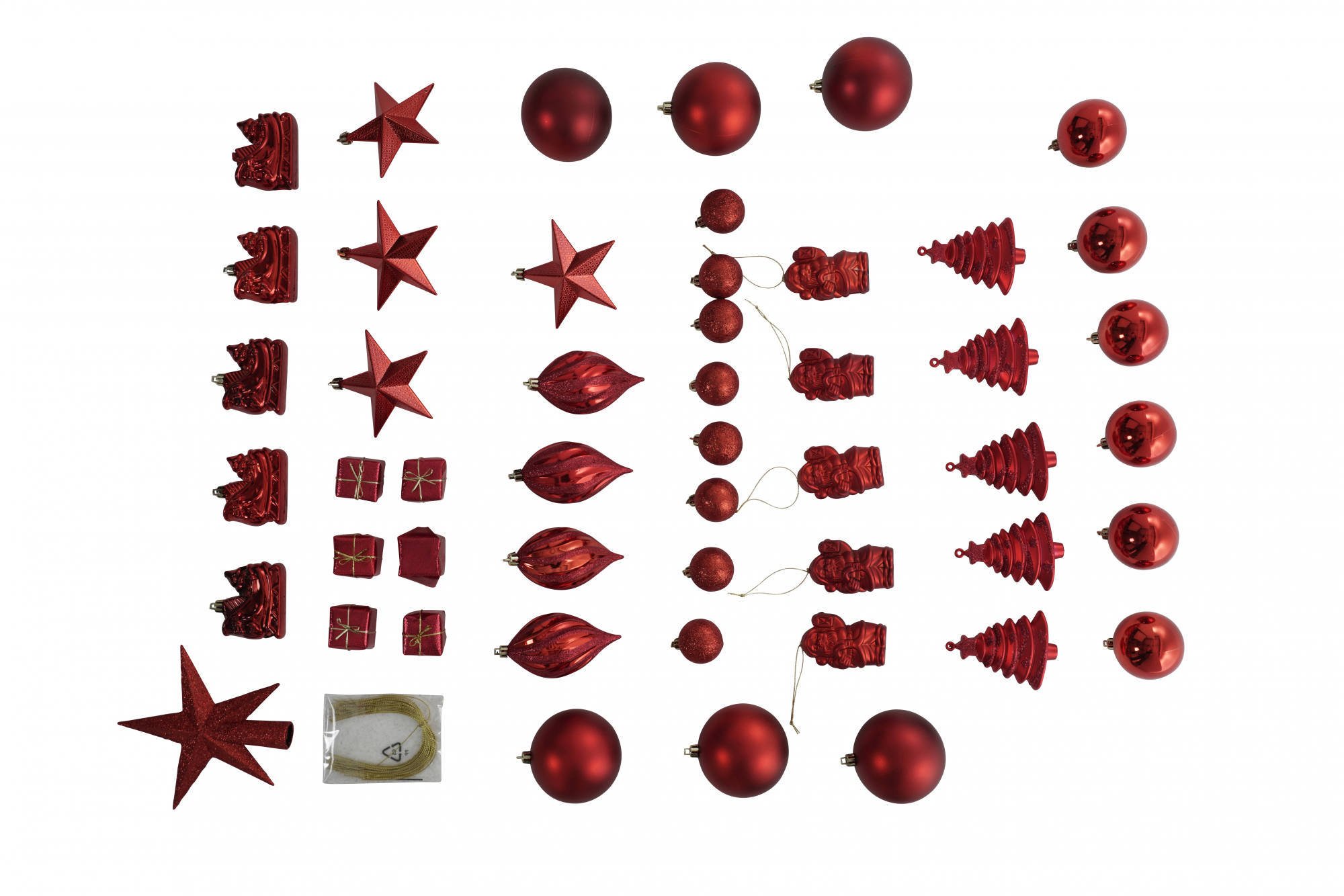 Decorazione da Natale Rosso, - Lupari