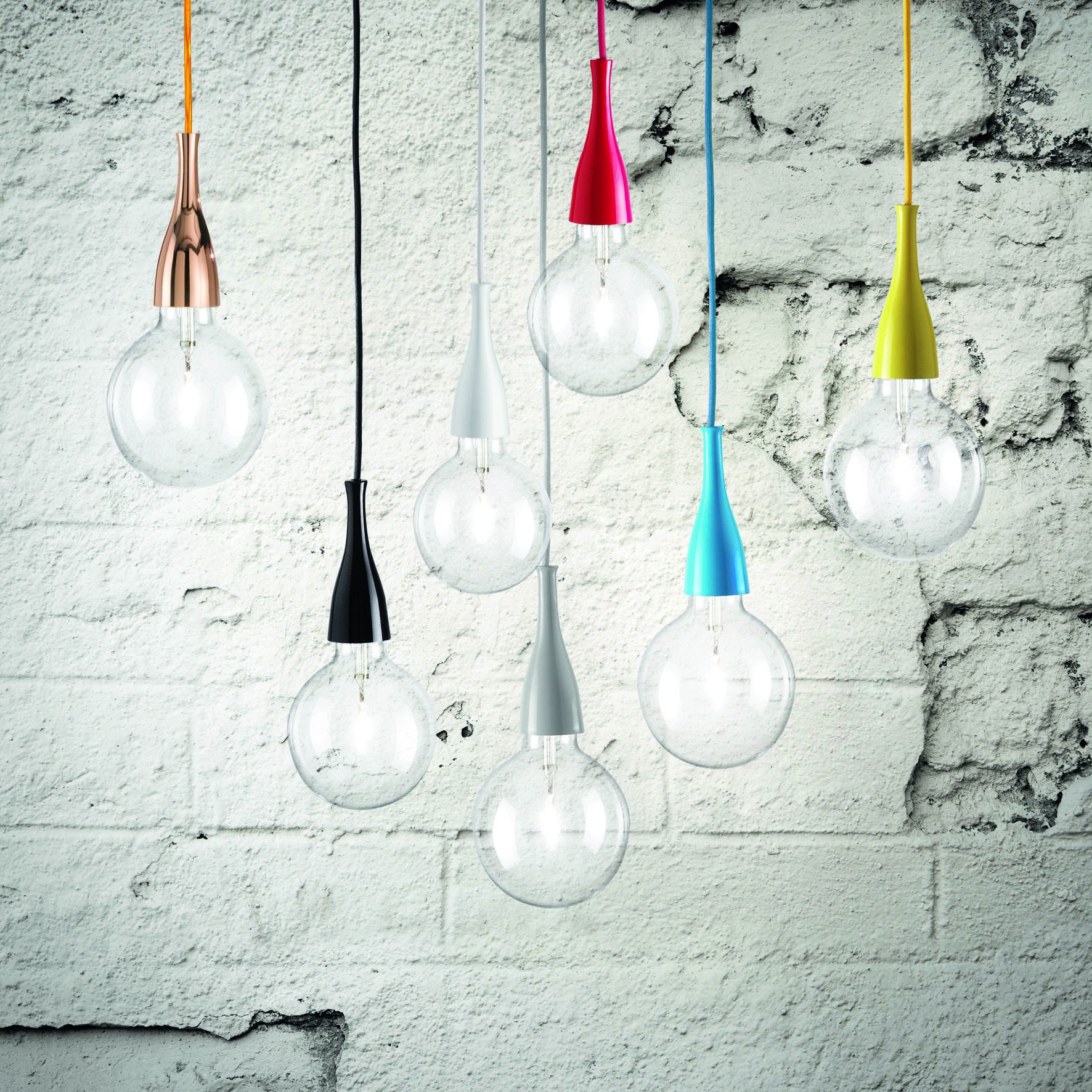 Lampada a Sospensione Giallo, - Grosotto