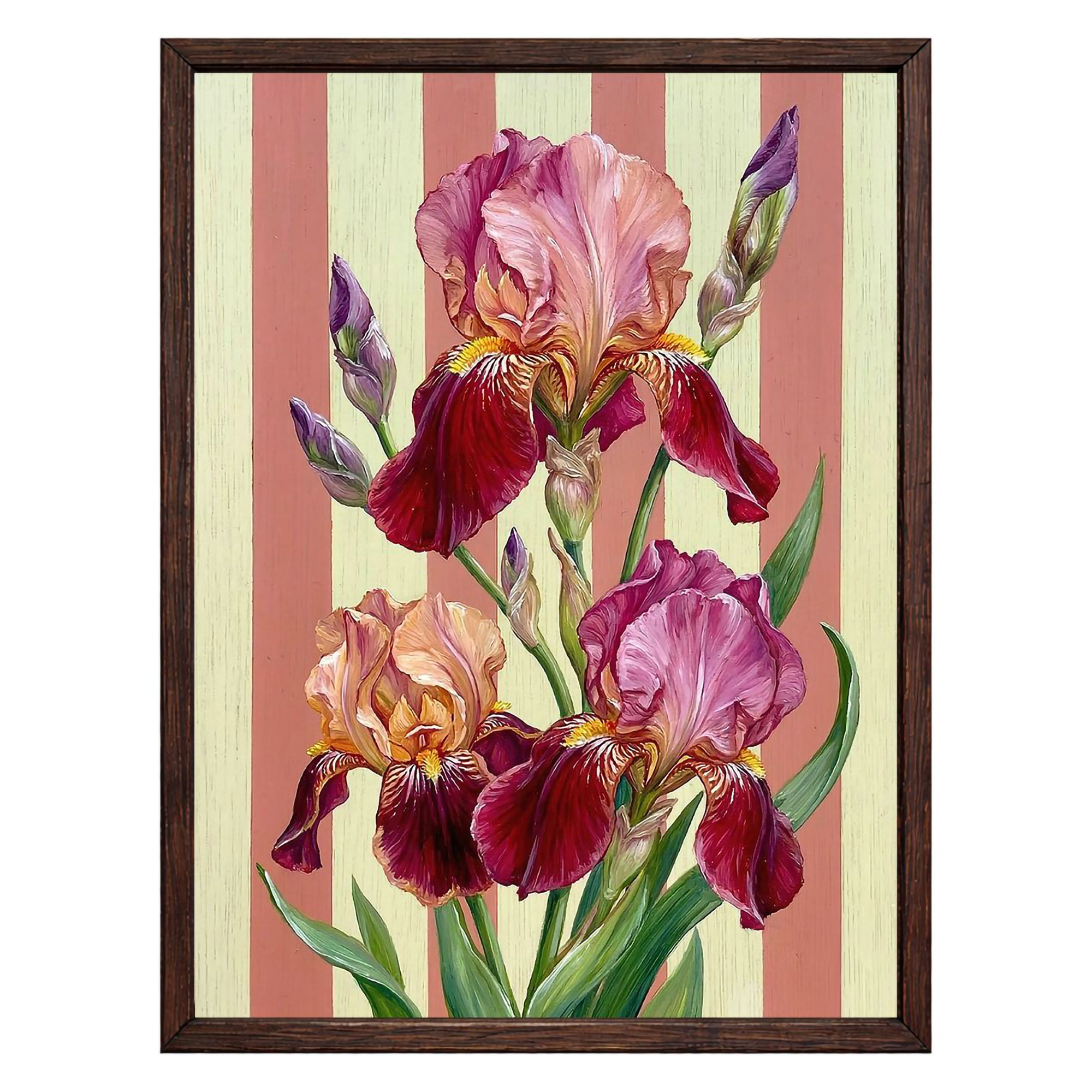 Quadro Multicolore Materiale Struttura in Legno Nobilitato 33x48h cm, - Melaripa
