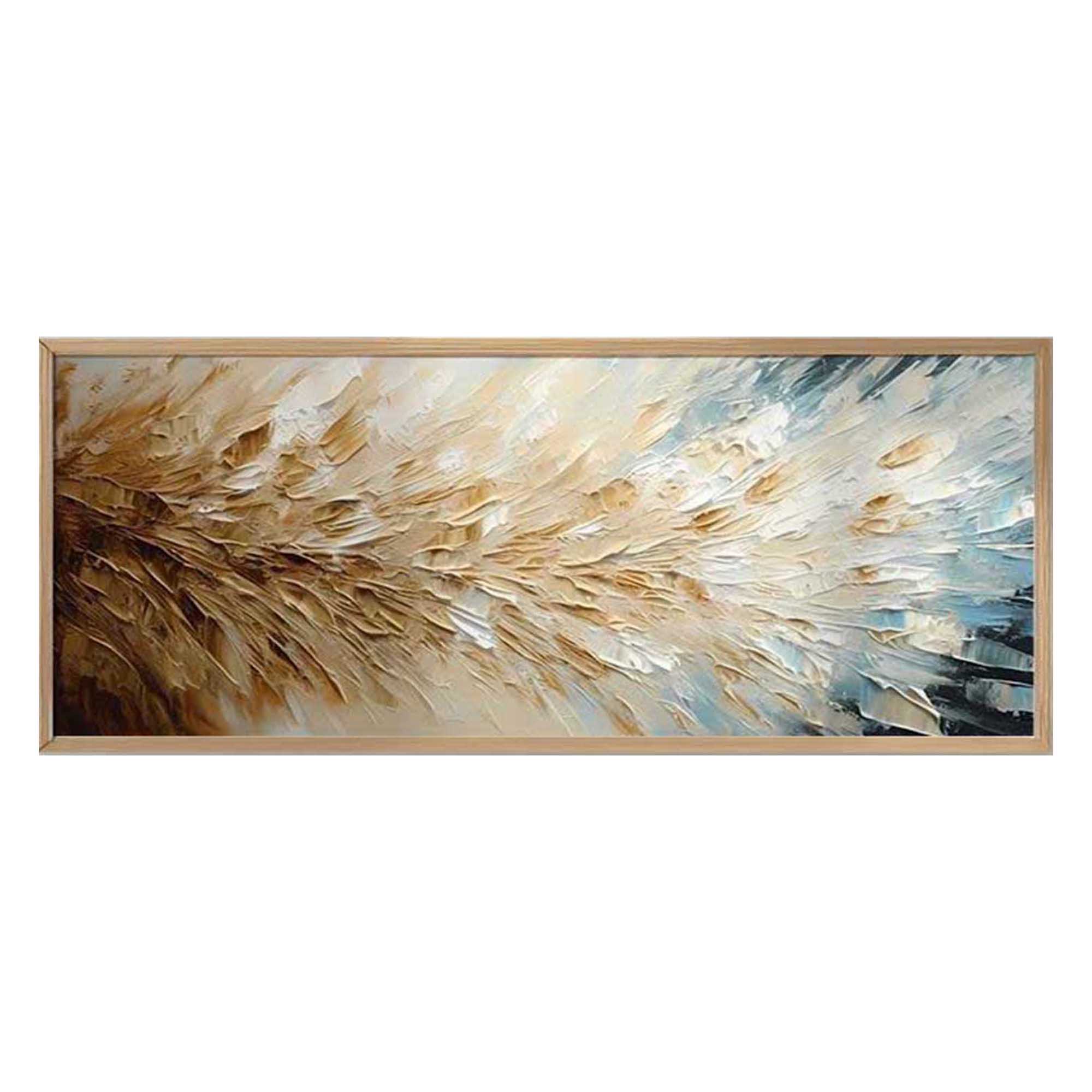 Quadro Multicolore Materiale Struttura in Legno Nobilitato 50x120h cm, - Mirevalo