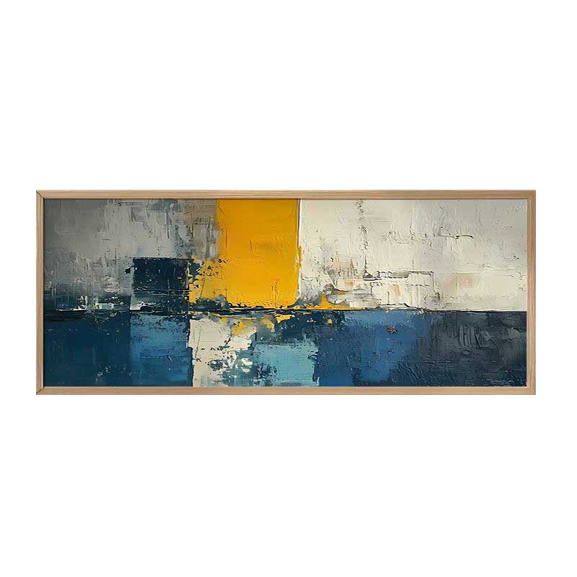 Quadro Multicolore Materiale Struttura in Legno Nobilitato 50x120h cm, - Mirisoro