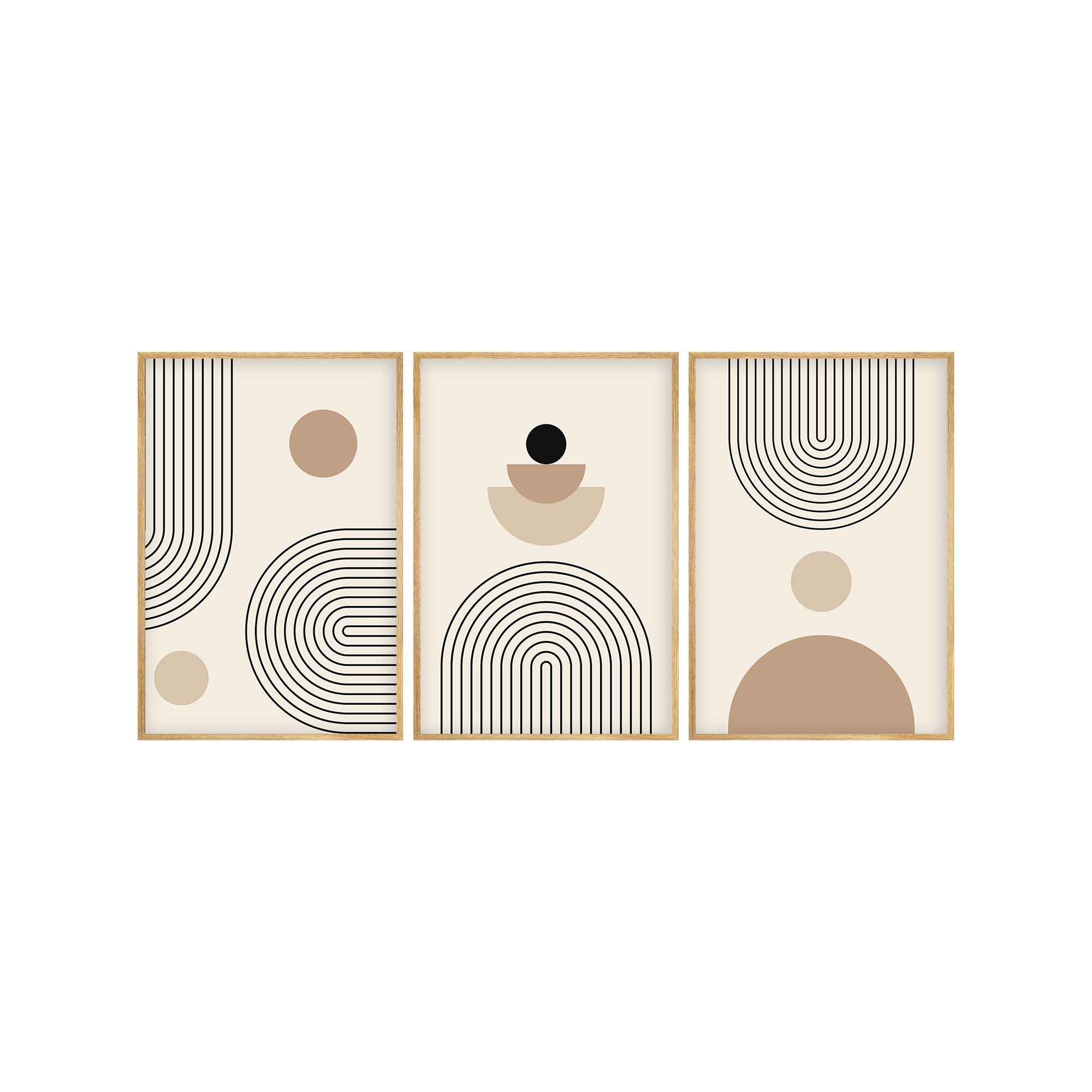 Quadro Multicolore Materiale Struttura in Legno Nobilitato 50x70h cm, - Melimida