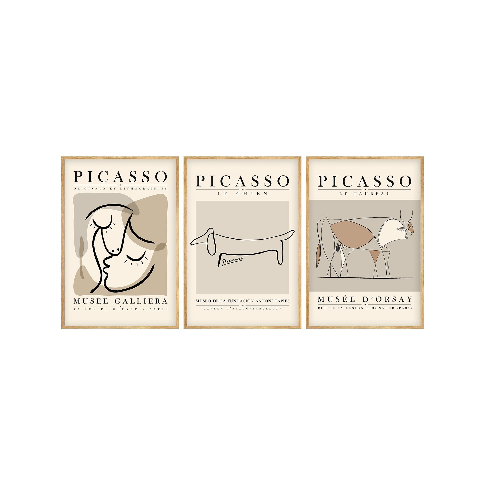 Quadro Multicolore Materiale Struttura in Legno Nobilitato 50x70h cm, - Memamo