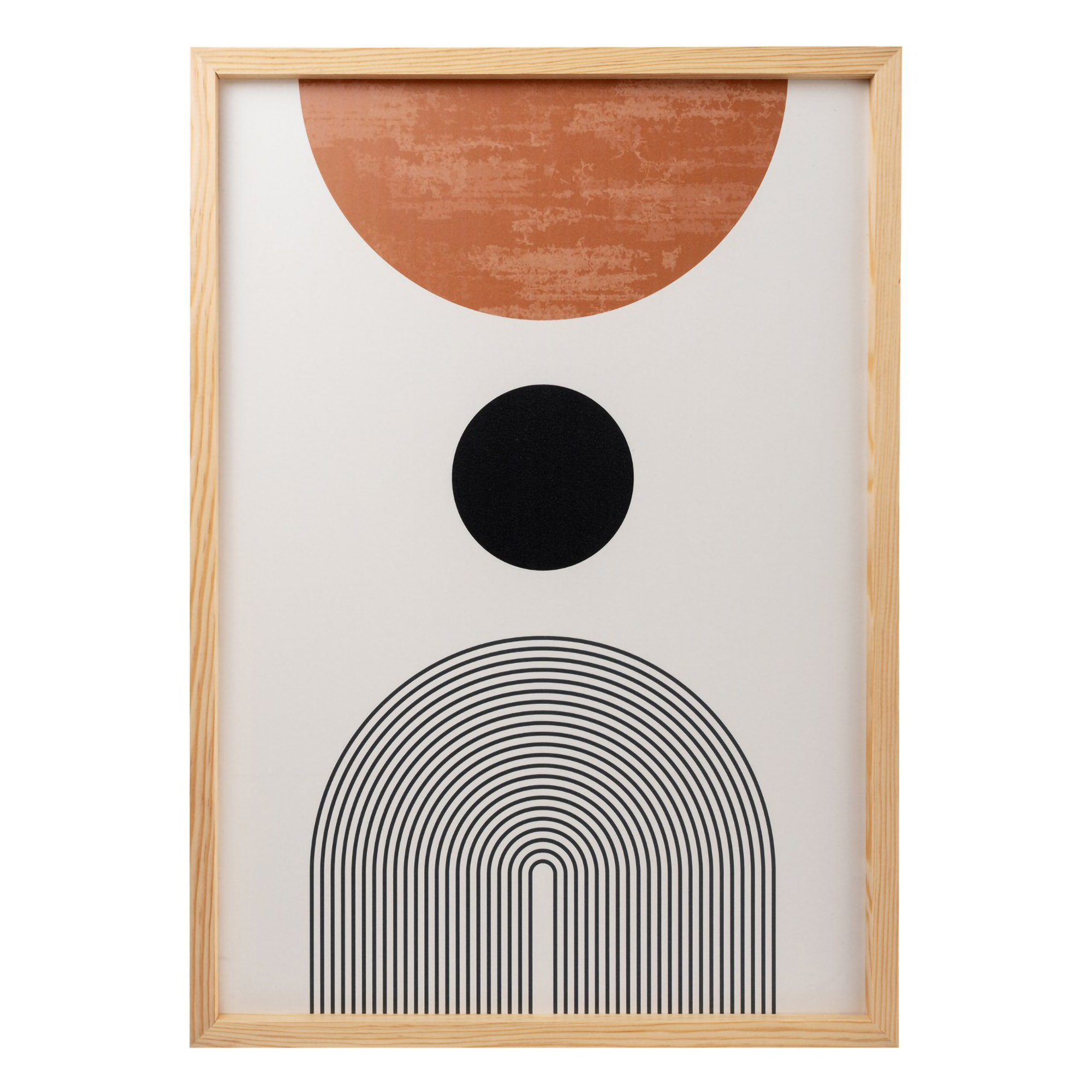 Quadro Multicolore Materiale Struttura in Legno Nobilitato 50x70h cm, - Menonepa