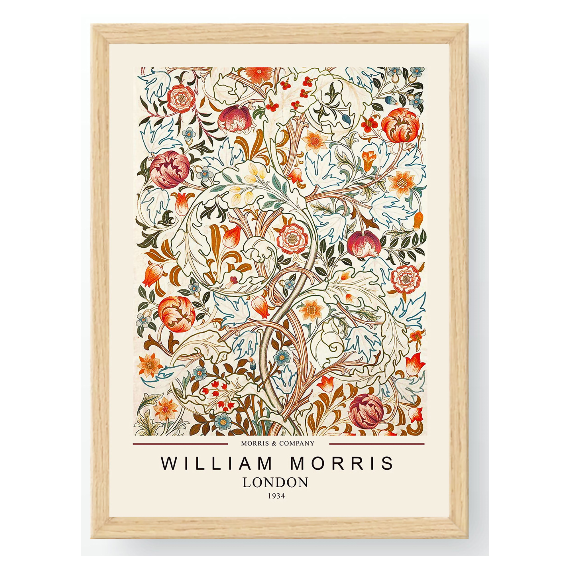 Quadro Multicolore Materiale Struttura in Tessuto Materiale in Legno Nobilitato 35x45h cm, Materiale Struttura in Legno Nobilitato - Milabase