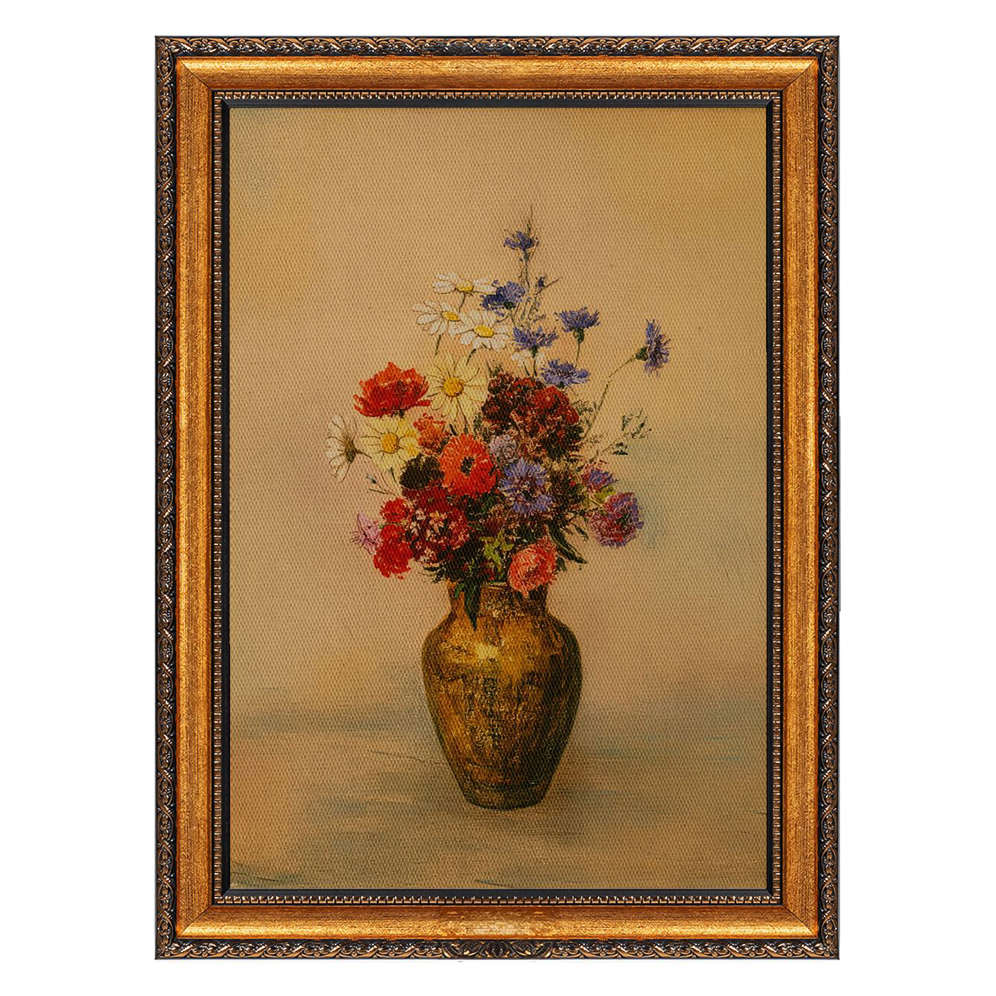 Quadro Multicolore Materiale Struttura in Tessuto Materiale in Legno Nobilitato 40x60h cm, Materiale Struttura in Legno Nobilitato - Natebama