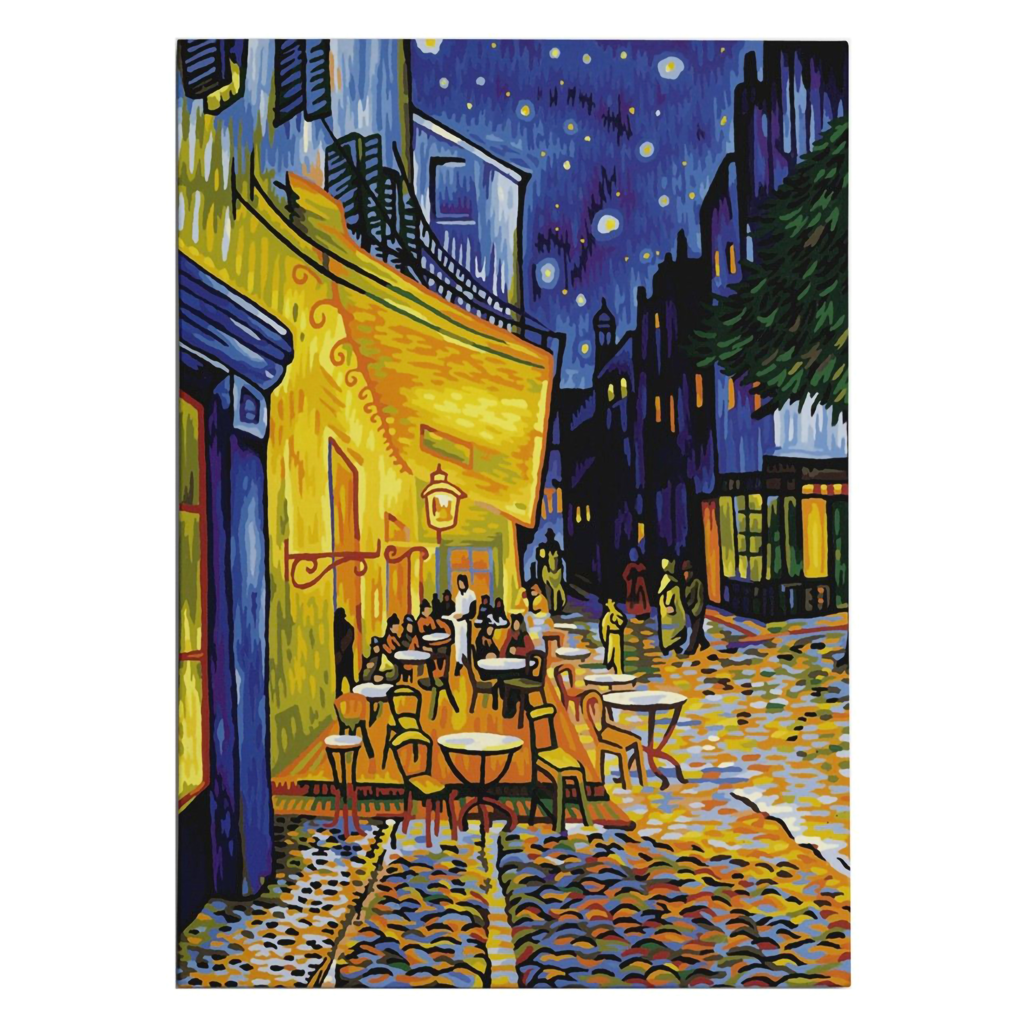 Quadro Multicolore Materiale Struttura in Tessuto Materiale in Legno Nobilitato 50x70h cm, Materiale Struttura in Legno Nobilitato - Nebati