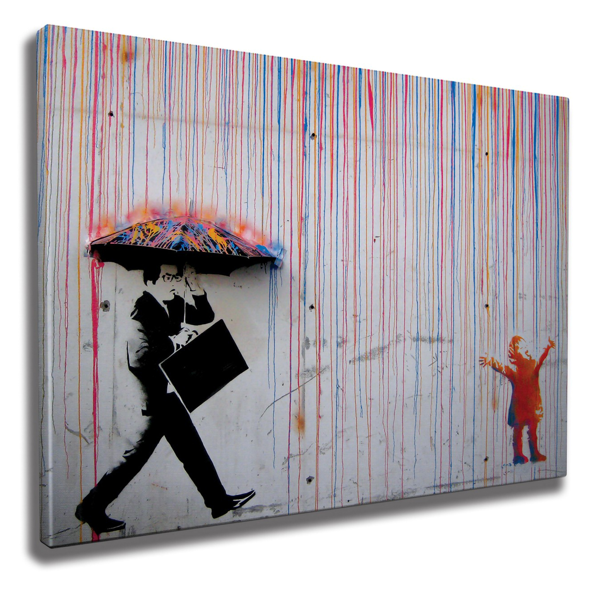 Quadro Multicolore Materiale Struttura in Tessuto Materiale in Legno Nobilitato 70x100h cm, Materiale Struttura in Legno Nobilitato - Mozasa