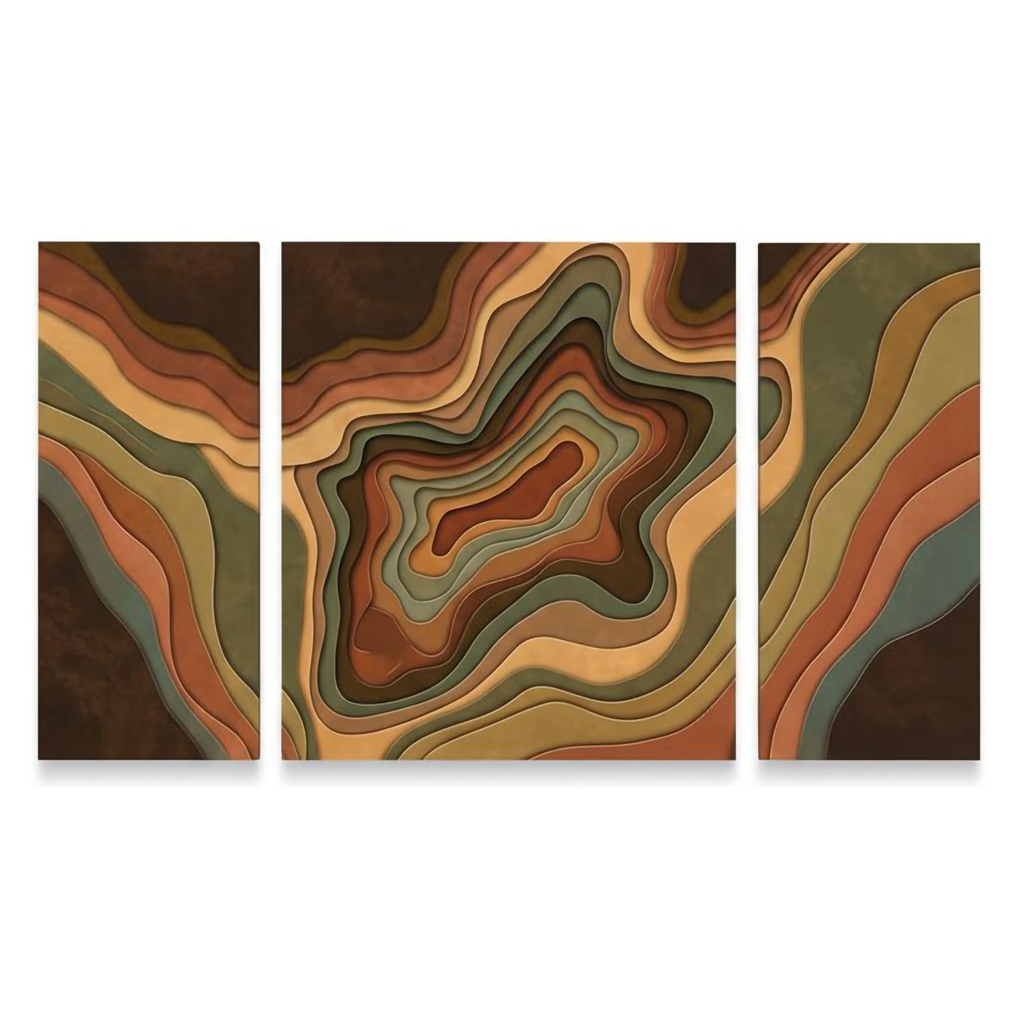 Quadro Multicolore Materiale Struttura in Tessuto Materiale in Legno Nobilitato 90x90h cm, Materiale Struttura in Legno Nobilitato - Nalase