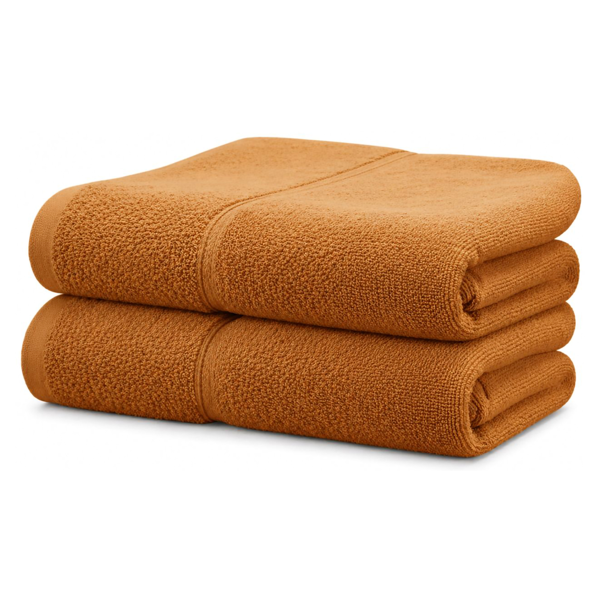 Set di Asciugamani Arancione 100% Puro Cotone set da 2 - Sanonefa Luxury