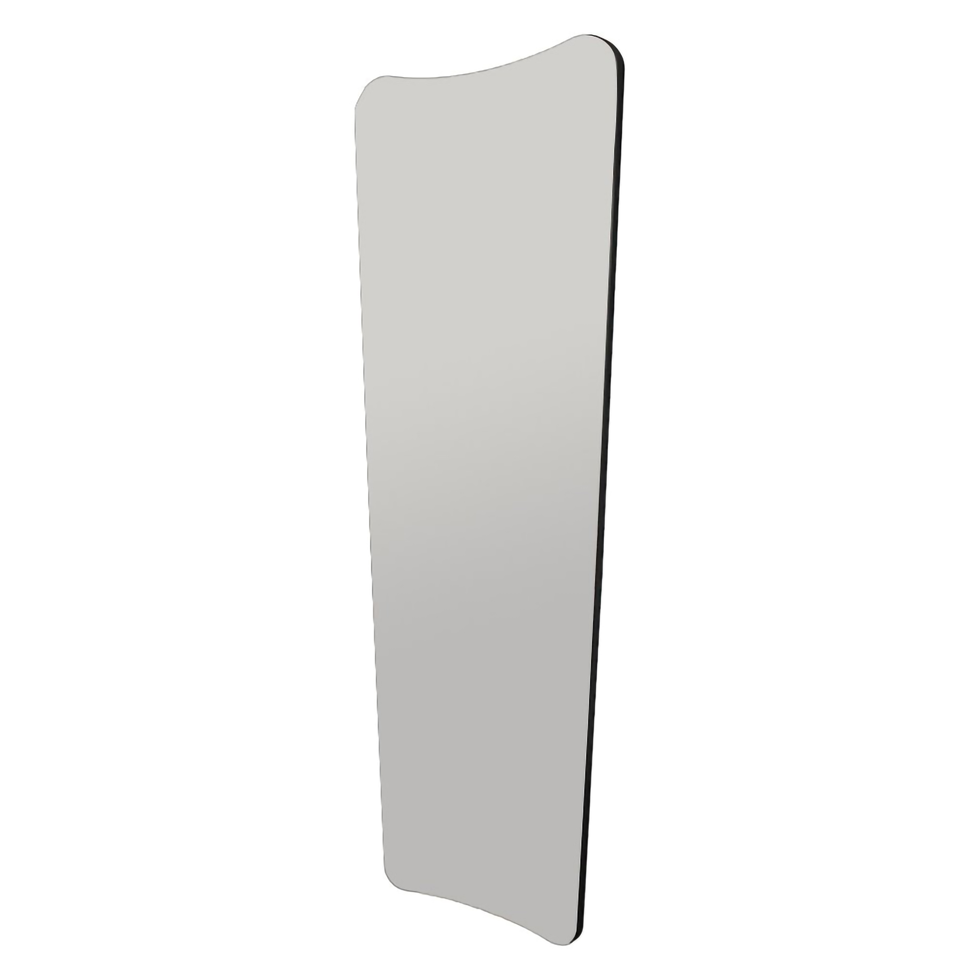 Specchio Nero Trasparente Forma Rettangolare Tipologia a Parete 55x150h cm, Colore Struttura Trasparente - Cerano