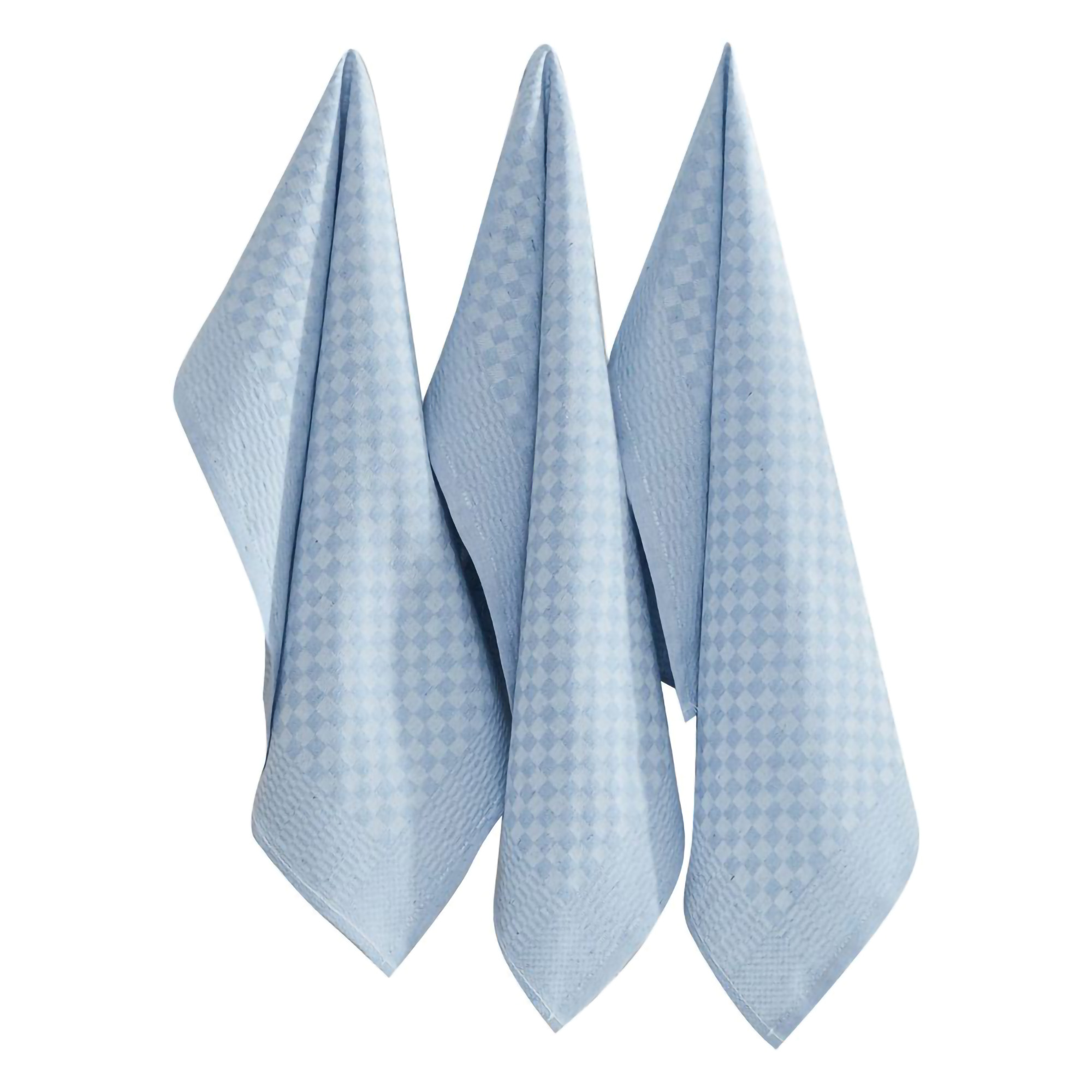 Strofinaccio Azzurro Lavabile in Lavatrice si 40° 10 Pezzi 40x60 cm, - Niga