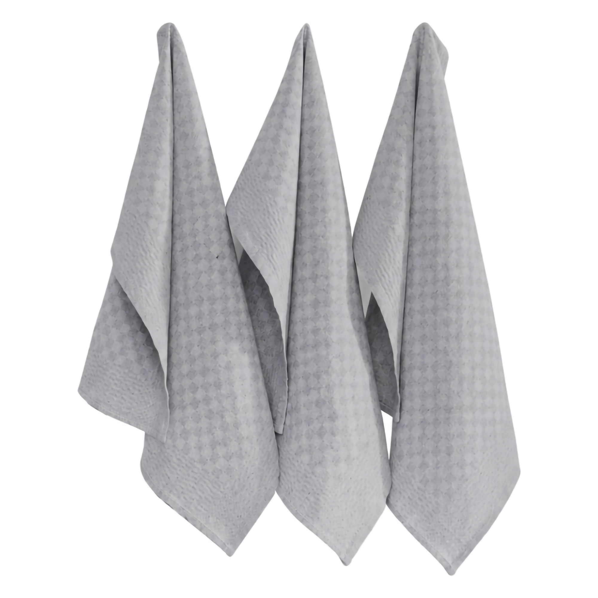 Strofinaccio Grigio Scuro Lavabile in Lavatrice si 40° 10 Pezzi 40x60 cm, Sfumatura Colore Struttura Scuro - Radasi