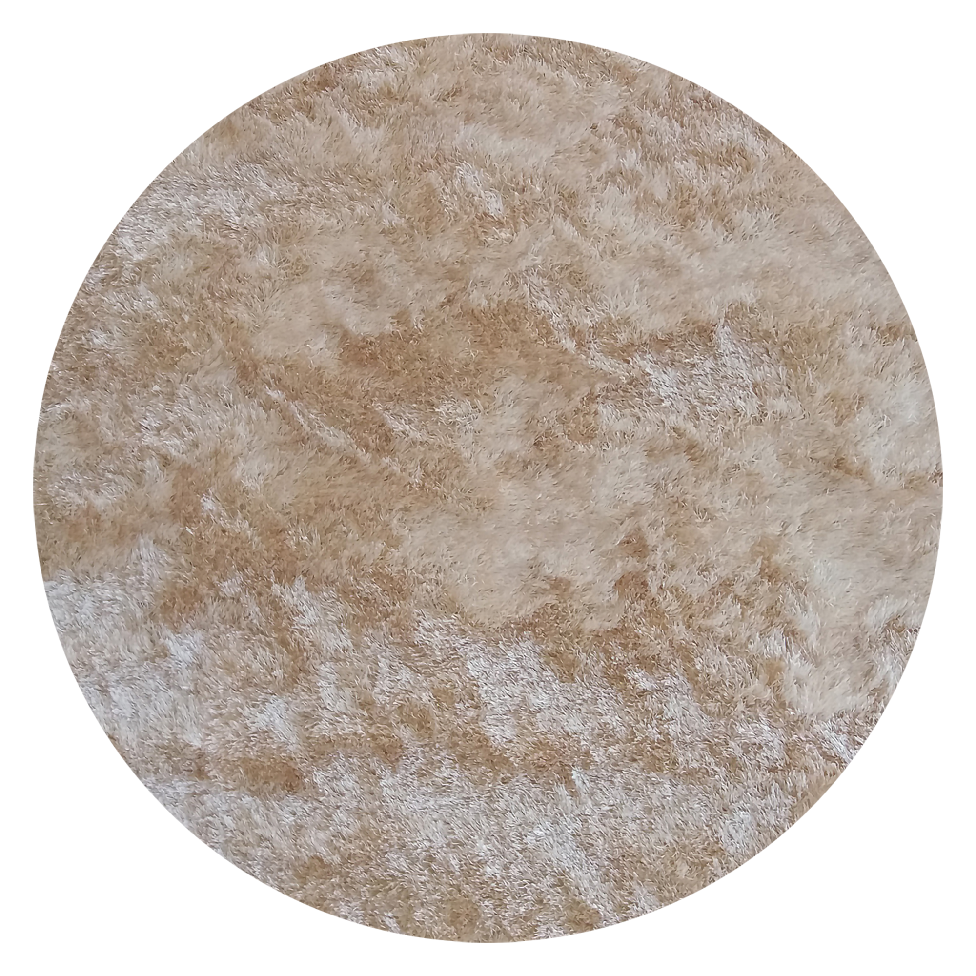 Tappeto Bianco Latte Altezza Pelo 35 mm 100% Poliestere Forma Rettangolare 190x133 cm, Adatto a Riscaldamento a Pavimento - Latenega