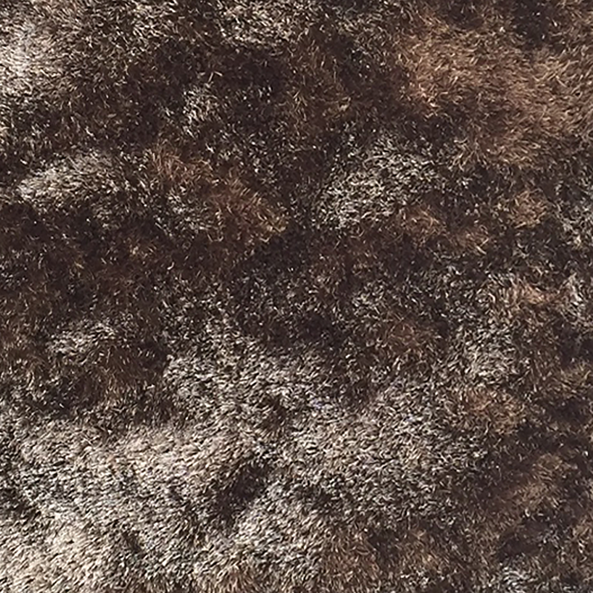 Tappeto Bronzo Altezza Pelo 35 mm 100% Poliestere Forma Rettangolare 190x133 cm, Adatto a Riscaldamento a Pavimento - Latenega
