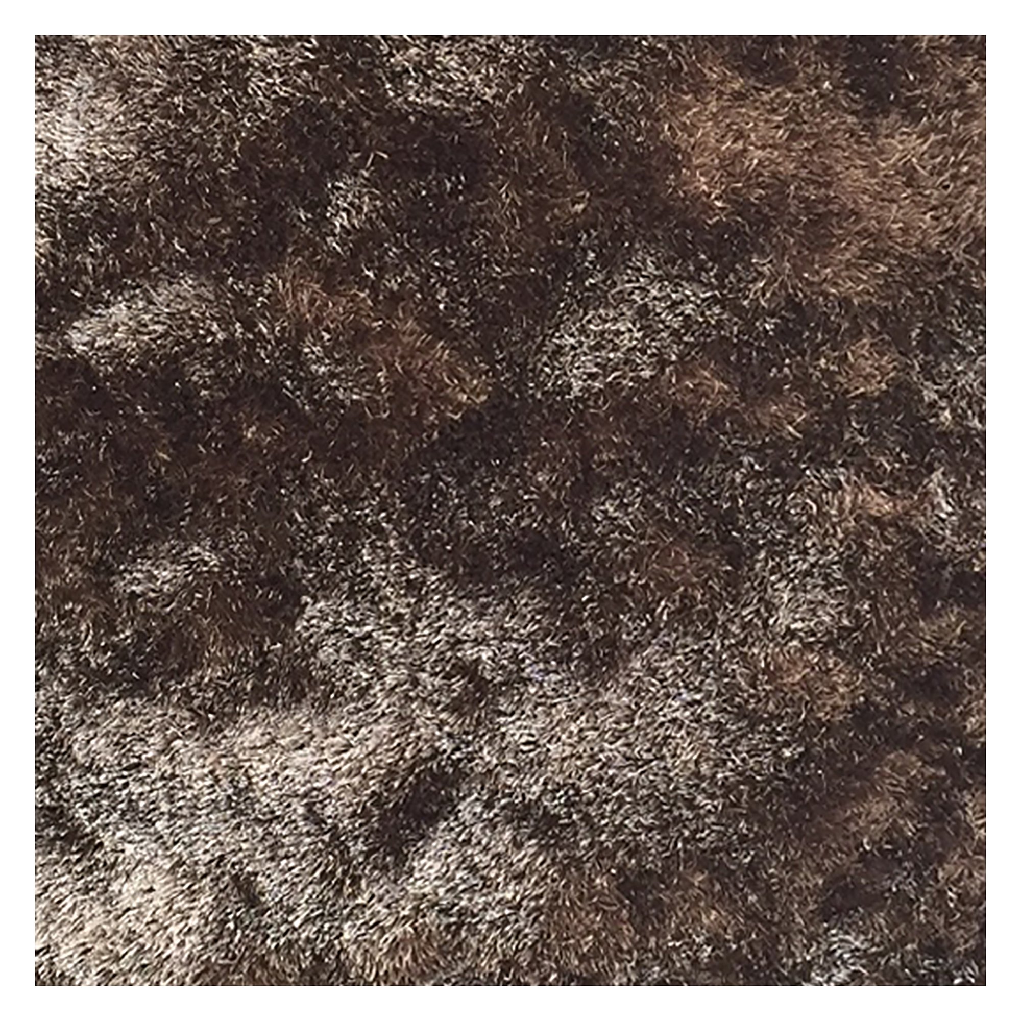 Tappeto Bronzo Altezza Pelo 35 mm 100% Poliestere Forma Rettangolare 67x67 cm, Adatto a Riscaldamento a Pavimento - Lavaba