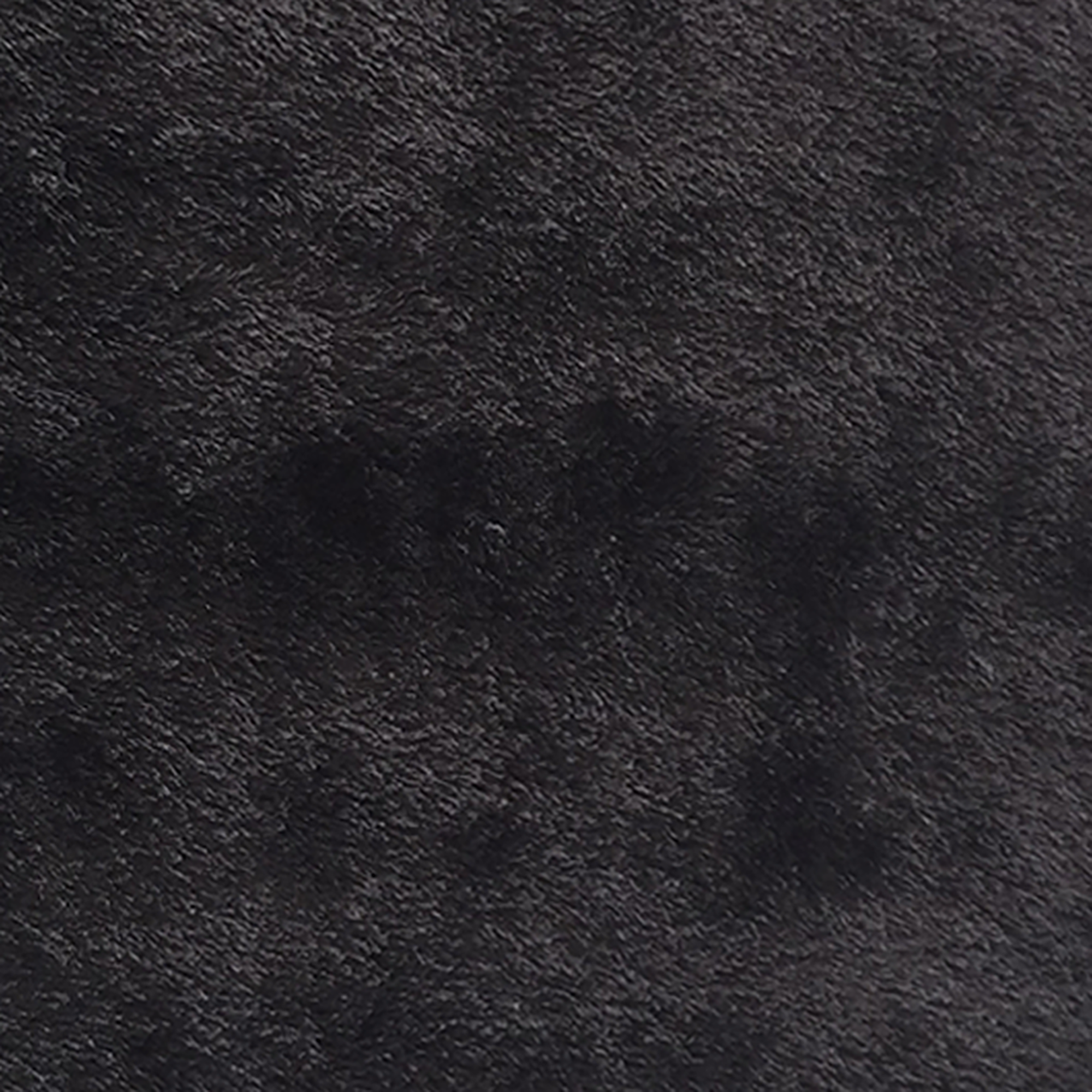 Tappeto Nero Altezza Pelo 35 mm 100% Poliestere Forma Rettangolare 140x70 cm, Adatto a Riscaldamento a Pavimento - Latemeri