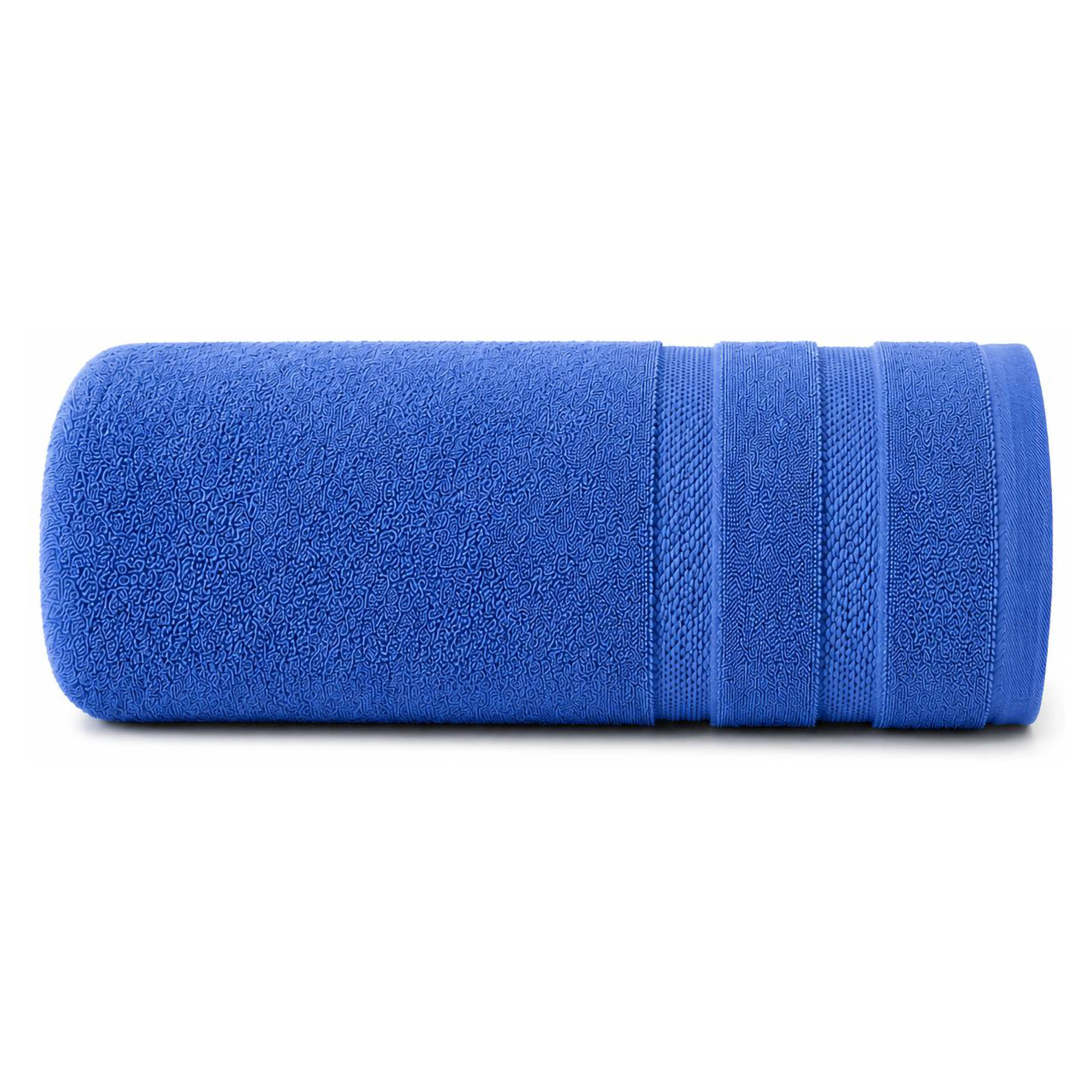 Telo Bagno blu Fiordaliso 100% Cotone Egiziano Pettinato e Mercerizzato, Sfumatura Colore Struttura Fiordaliso - Rovarero Luxury