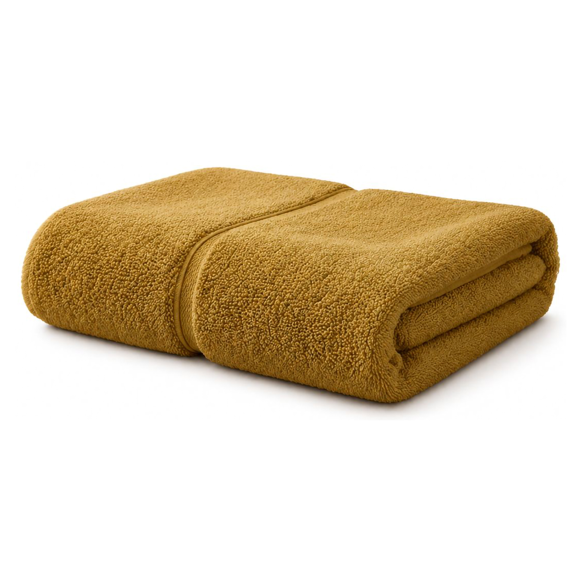 Telo Bagno Giallo Senape 100% Puro Cotone, Sfumatura Colore Struttura Senape - Sanaza Luxury