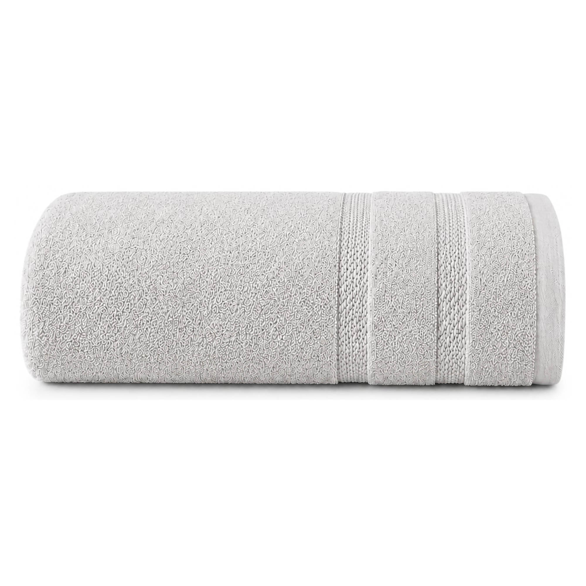 Telo Bagno Grigio 100% Cotone Egiziano Pettinato e Mercerizzato, Grammatura 530 gsm - Rovarero Luxury