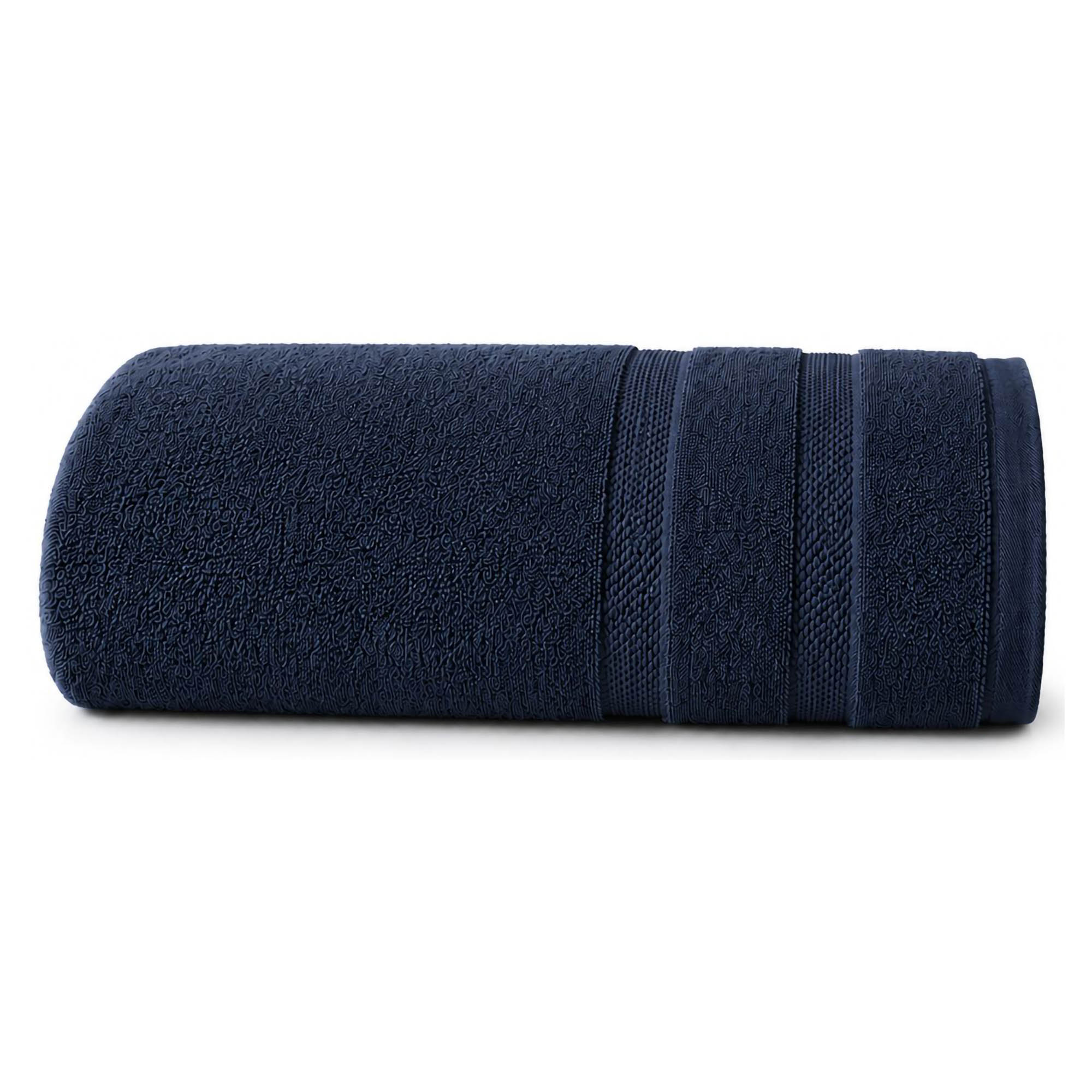 Telo Bagno Nero Antracite 100% Cotone Egiziano Pettinato e Mercerizzato, Sfumatura Colore Struttura Antracite - Rovarero Luxury