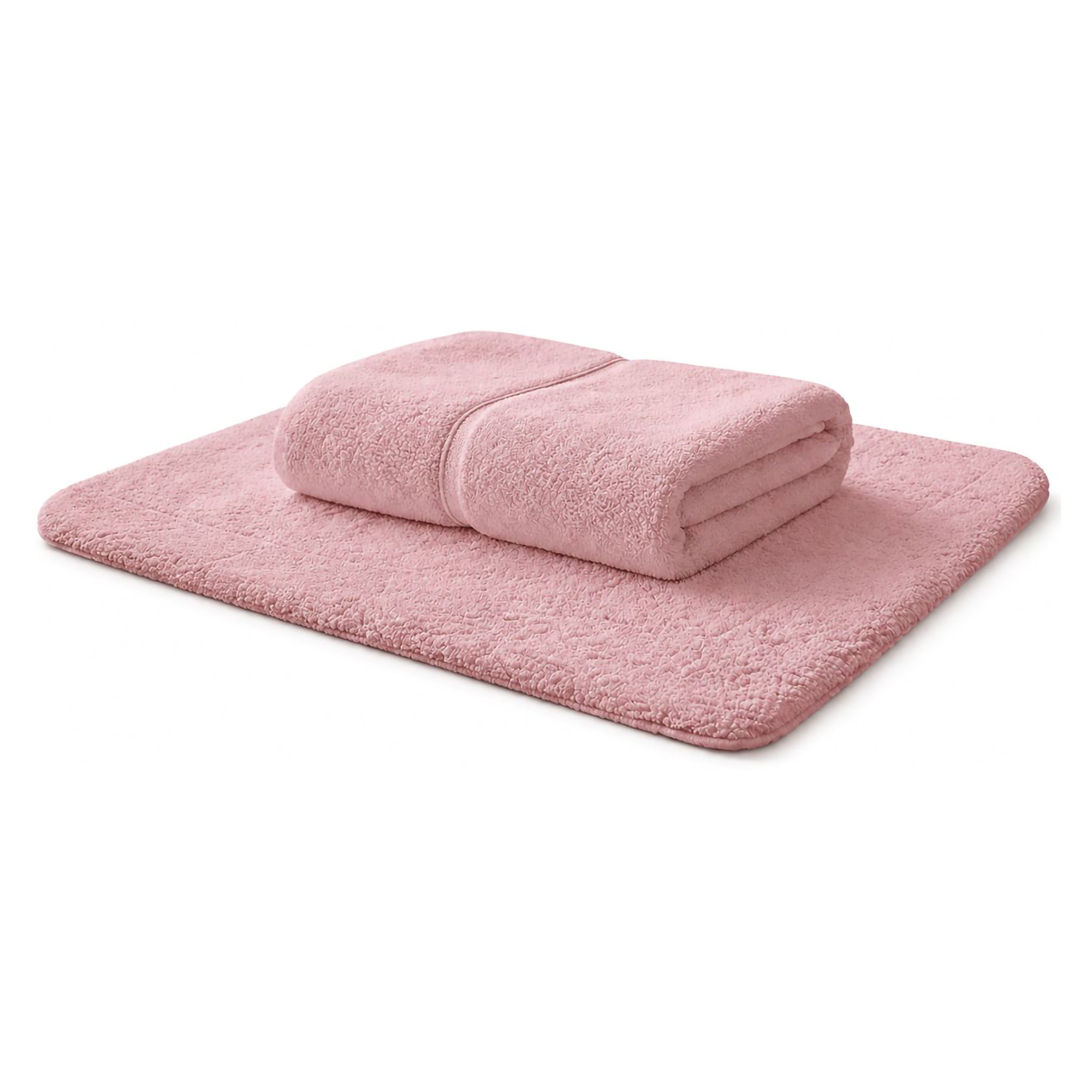 Telo Bagno Rosa 100% Puro Cotone, Grammatura 650 gsm - Sanamasa Luxury