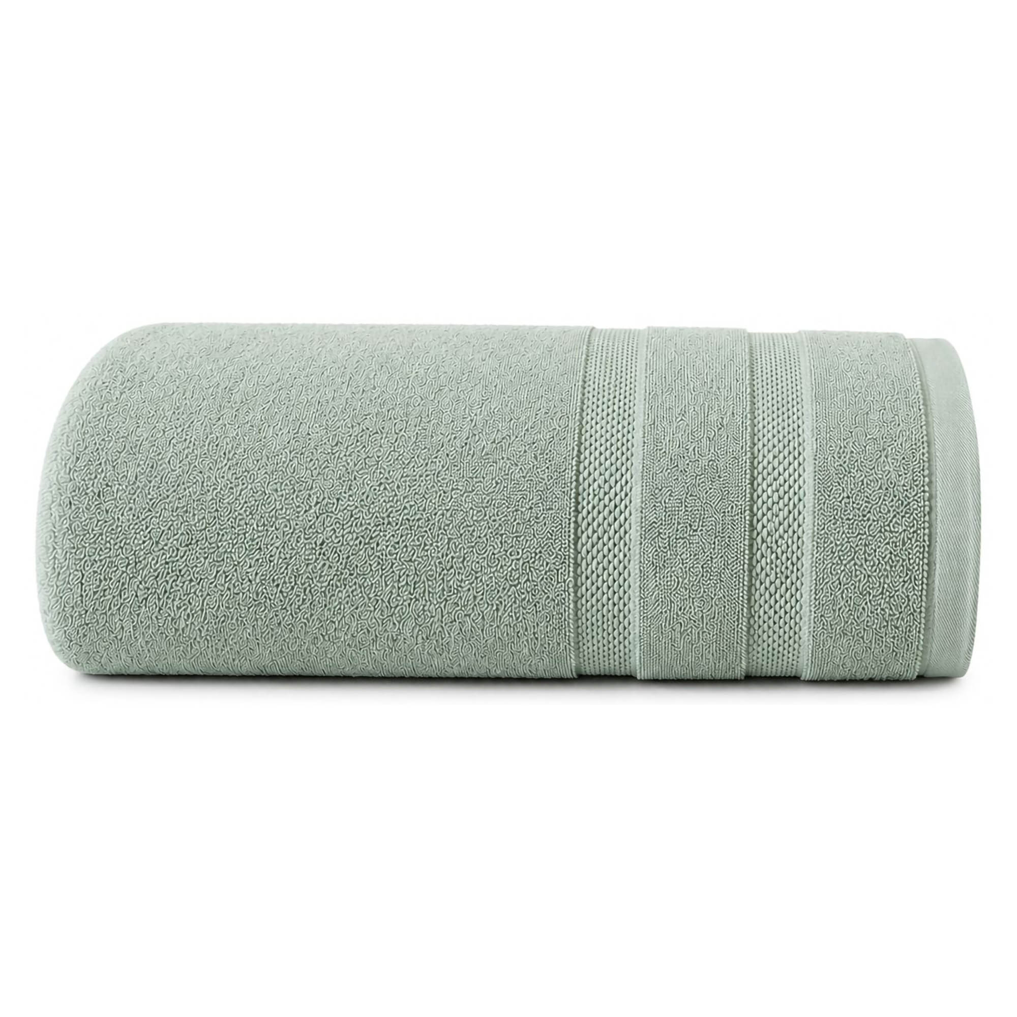 Telo Bagno Verde Menta 100% Cotone Egiziano Pettinato e Mercerizzato, Sfumatura Colore Struttura Menta - Rovarero Luxury