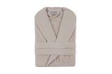 Accappatoio Marlengo, Vestaglia da bagno, Mantella da bagno, Beige, Taglia M