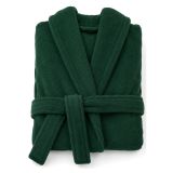 Accappatoio Verde 100% cotone Con cappuccio , Taglia L - Satotite Luxury