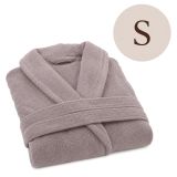 Accappatoio Viola Lilla 100% cotone Con cappuccio , Taglia S - Satofa Luxury