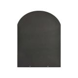 Accessorio riscaldamento Dterracener, Accessorio per stufa, Utensili per il riscaldamento, Gadget per il riscaldamento, Made in Italy, 60x80 h1 cm, Nero