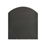 Accessorio riscaldamento Dtessario, Accessorio per stufa, Utensili per il riscaldamento, Gadget per il riscaldamento, Made in Italy, 90x100 h1 cm, Nero