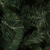 Albero di Natale 120 cm Verde 431 Rami Apertura Rami Singoli 120h cm, Ignifugo Ritardante di Fiamma - Candy Cane