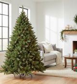 Albero di Natale 150 cm Verde 464 Rami Apertura Rami Singoli 150h cm, Ignifugo - Stoccolma