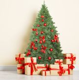 Albero di Natale 150 cm Verde 683 Rami Apertura Rami Singoli 150h cm, Ignifugo - Innsbruck