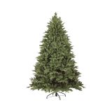 Albero di Natale 150 cm Verde 850 Rami Apertura Rami Singoli 150h cm, Ignifugo - Jingle Bell