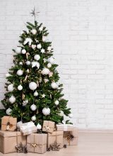 Albero di Natale 180 cm Verde 475 Rami Apertura Rami Singoli 180h cm, Ignifugo Ritardante di Fiamma - Amsterdam