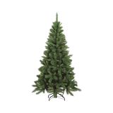 Albero di Natale 180 cm Verde 475 Rami Apertura Rami Singoli 180h cm, Ignifugo Ritardante di Fiamma - Amsterdam