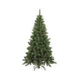 Albero di Natale 180 cm Verde 475 Rami Apertura Rami Singoli 180h cm, Ignifugo Ritardante di Fiamma - Sugarplum