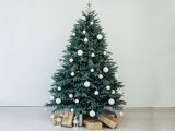 Albero di Natale 180 cm Verde 839 Rami Apertura Rami Singoli 180h cm, Ignifugo Ritardante di Fiamma - Silent Night