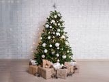 Albero di Natale 240 cm Verde 1486 Rami Apertura Rami Singoli 240h cm, Ignifugo Ritardante di Fiamma - Camden