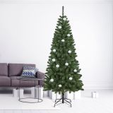 Albero di Natale Comet in PVC verde, h240 cm