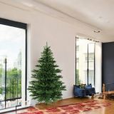 Albero di Natale Graz, Pino artificiale, Albero effetto reale, Alberello natalizio extra folto, 120x120 h150 cm, Verde