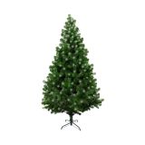 Albero di Natale Rudolph in PVC verde, h180 cm