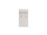 Appendiabiti Cashmere Nero set Fissaggio a Muro Incluso 6 Ganci 115h cm, Installazione a Muro - Gonars