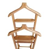 Appendiabiti Marrone Rovere Installazione a Terra Sfumatura Colore Struttura Rovere 120h cm, - Vesime