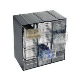 Armadio antracite slim 19x22h cm - Adorata